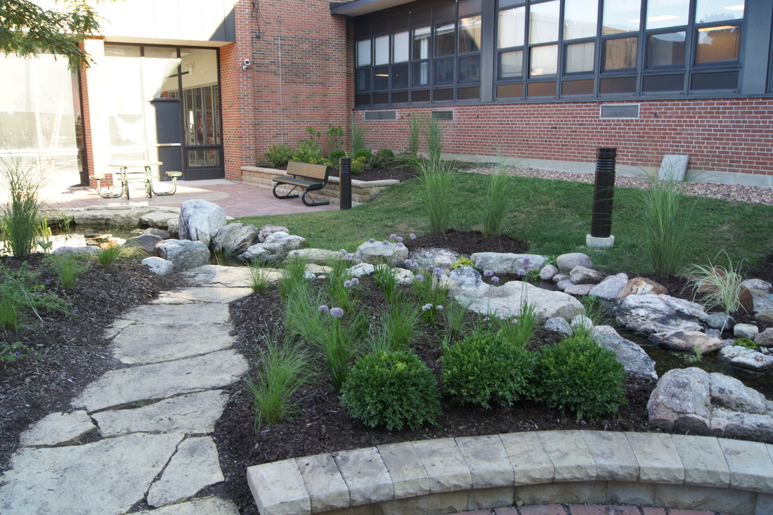 Courtyard Walkway